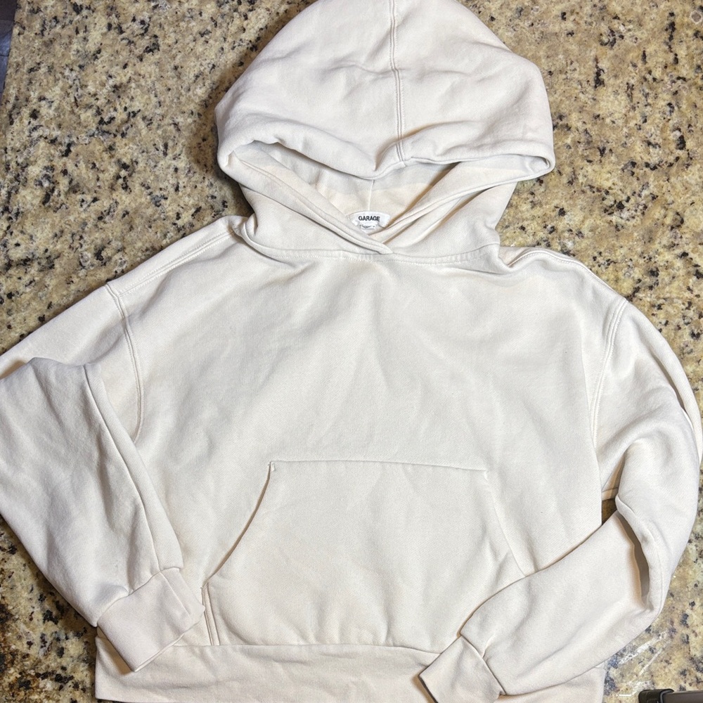 Garage Cropped Hoodie